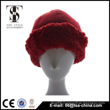 New design fleece little red hat factory wholesale cap